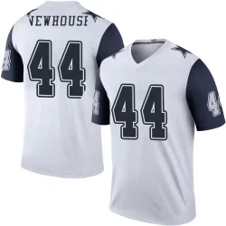 Men's Robert Newhouse Dallas Cowboys No.44 Legend Color Rush Jersey - White