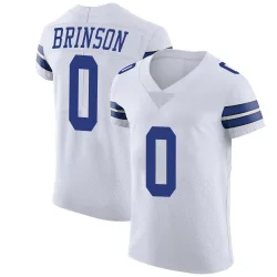 Men's Romello Brinson Dallas Cowboys No.0 Elite Vapor Untouchable Jersey - White