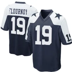 Men's Ryan Flournoy Dallas Cowboys No.19 Game Throwback Jersey - Navy Blue