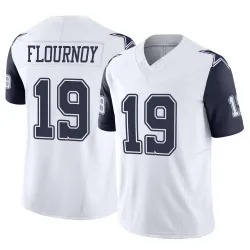 Men's Ryan Flournoy Dallas Cowboys No.19 Limited 2nd Alternate Vapor F.U.S.E. Jersey - White