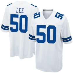 Men's Sean Lee Dallas Cowboys No.50 Game Jersey - White