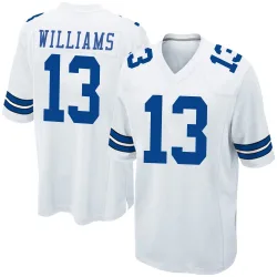 Men's Seth Williams Dallas Cowboys No.13 Game Jersey - White