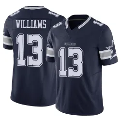 Men's Seth Williams Dallas Cowboys No.13 Limited Vapor F.U.S.E. Jersey - Navy