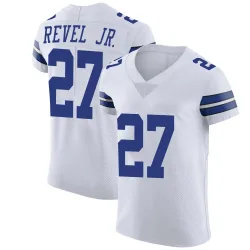 Men's Shavon Revel Jr. Dallas Cowboys No.27 Elite Vapor Untouchable Jersey - White