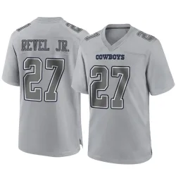 Men's Shavon Revel Jr. Dallas Cowboys No.27 Game Atmosphere Fashion Jersey - Gray