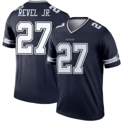 Men's Shavon Revel Jr. Dallas Cowboys No.27 Legend Jersey - Navy