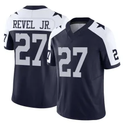Men's Shavon Revel Jr. Dallas Cowboys No.27 Limited Alternate Vapor F.U.S.E. Jersey - Navy