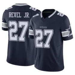Men's Shavon Revel Jr. Dallas Cowboys No.27 Limited Vapor F.U.S.E. Jersey - Navy