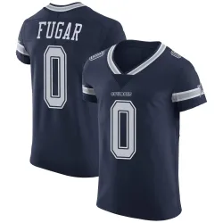 Men's Sidney Fugar Dallas Cowboys No.0 Elite Team Color Vapor Untouchable Jersey - Navy