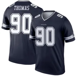Men's Solomon Thomas Dallas Cowboys No.90 Legend Jersey - Navy