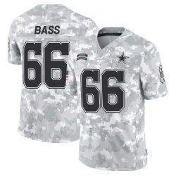 Men's T.J. Bass Dallas Cowboys No.66 Limited 2024 Salute to Service Jersey - Arctic Camo