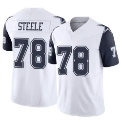 Men's Terence Steele Dallas Cowboys No.78 Limited 2nd Alternate Vapor F.U.S.E. Jersey - White