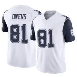 Men's Terrell Owens Dallas Cowboys No.81 Limited 2nd Alternate Vapor F.U.S.E. Jersey - White