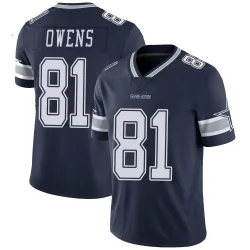 Men's Terrell Owens Dallas Cowboys No.81 Limited Team Color Vapor Untouchable Jersey - Navy