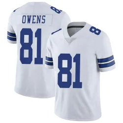 Men's Terrell Owens Dallas Cowboys No.81 Limited Vapor Untouchable Jersey - White