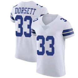 Men's Tony Dorsett Dallas Cowboys No.33 Elite Vapor Untouchable Jersey - White