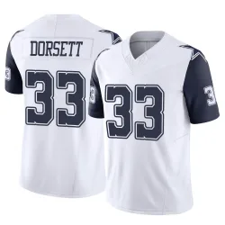 Men's Tony Dorsett Dallas Cowboys No.33 Limited 2nd Alternate Vapor F.U.S.E. Jersey - White