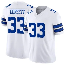Men's Tony Dorsett Dallas Cowboys No.33 Limited Vapor F.U.S.E. Jersey - White