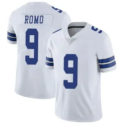 Men's Tony Romo Dallas Cowboys No.9 Limited Vapor Untouchable Jersey - White