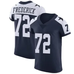 Men's Travis Frederick Dallas Cowboys No.72 Elite Alternate Vapor Untouchable Jersey - Navy