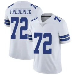 Men's Travis Frederick Dallas Cowboys No.72 Limited Vapor Untouchable Jersey - White