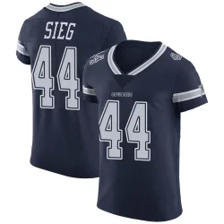 Men's Trent Sieg Dallas Cowboys No.44 Elite Team Color Vapor Untouchable Jersey - Navy