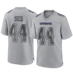 Men's Trent Sieg Dallas Cowboys No.44 Game Atmosphere Fashion Jersey - Gray