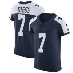 Men's Trevon Diggs Dallas Cowboys No.7 Elite Alternate Vapor Untouchable Jersey - Navy