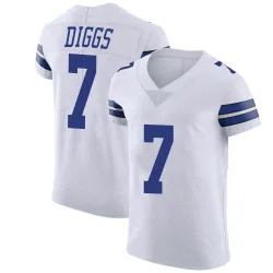 Men's Trevon Diggs Dallas Cowboys No.7 Elite Vapor Untouchable Jersey - White