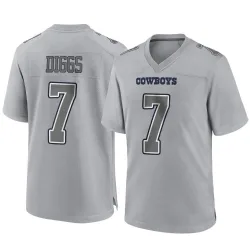 Men's Trevon Diggs Dallas Cowboys No.7 Game Atmosphere Fashion Jersey - Gray