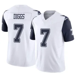 Men's Trevon Diggs Dallas Cowboys No.7 Limited 2nd Alternate Vapor F.U.S.E. Jersey - White