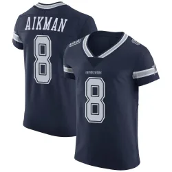 Men's Troy Aikman Dallas Cowboys No.8 Elite Team Color Vapor Untouchable Jersey - Navy