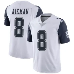 Men's Troy Aikman Dallas Cowboys No.8 Limited Color Rush Vapor Untouchable Jersey - White