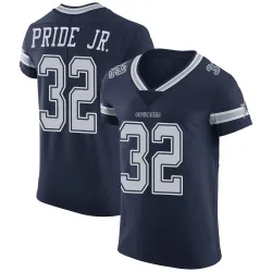 Men's Troy Pride Jr. Dallas Cowboys No.32 Elite Team Color Vapor Untouchable Jersey - Navy