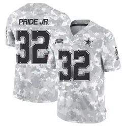 Men's Troy Pride Jr. Dallas Cowboys No.32 Limited 2024 Salute to Service Jersey - Arctic Camo