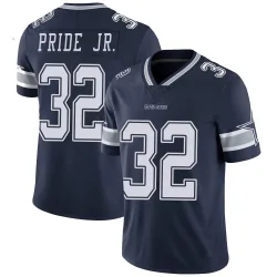 Men's Troy Pride Jr. Dallas Cowboys No.32 Limited Team Color Vapor Untouchable Jersey - Navy