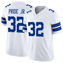 Men's Troy Pride Jr. Dallas Cowboys No.32 Limited Vapor F.U.S.E. Jersey - White