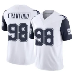 Men's Tyrone Crawford Dallas Cowboys No.98 Limited 2nd Alternate Vapor F.U.S.E. Jersey - White