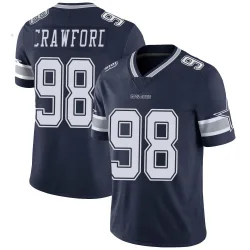 Men's Tyrone Crawford Dallas Cowboys No.98 Limited Team Color Vapor Untouchable Jersey - Navy