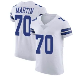 Men's Zack Martin Dallas Cowboys No.70 Elite Vapor Untouchable Jersey - White