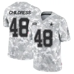Men's Zion Childress Dallas Cowboys No.48 Limited 2024 Salute to Service Jersey - Arctic Camo