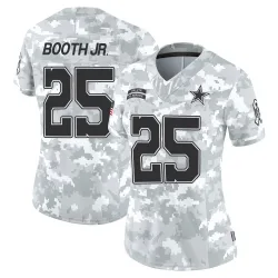 Women's Andrew Booth Jr. Dallas Cowboys No.25 Limited 2024 Salute to Service Jersey - Arctic Camo