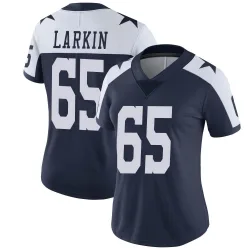 Women's Austin Larkin Dallas Cowboys No.65 Limited Alternate Vapor Untouchable Jersey - Navy