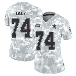 Women's Bob Lilly Dallas Cowboys No.74 Limited 2024 Salute to Service Jersey - Arctic Camo