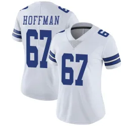 Women's Brock Hoffman Dallas Cowboys No.67 Limited Vapor Untouchable Jersey - White