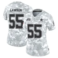 Women's Carl Lawson Dallas Cowboys No.55 Limited 2024 Salute to Service Jersey - Arctic Camo