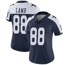 Women's CeeDee Lamb Dallas Cowboys No.88 Limited Alternate Vapor Untouchable Jersey - Navy