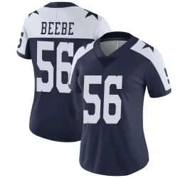 Women's Cooper Beebe Dallas Cowboys No.56 Limited Alternate Vapor Untouchable Jersey - Navy