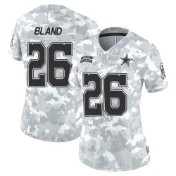 Women's DaRon Bland Dallas Cowboys No.26 Limited 2024 Salute to Service Jersey - Arctic Camo