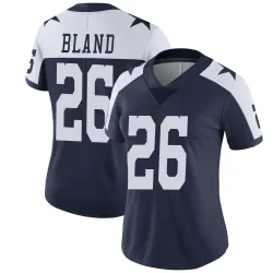 Women's DaRon Bland Dallas Cowboys No.26 Limited Alternate Vapor Untouchable Jersey - Navy